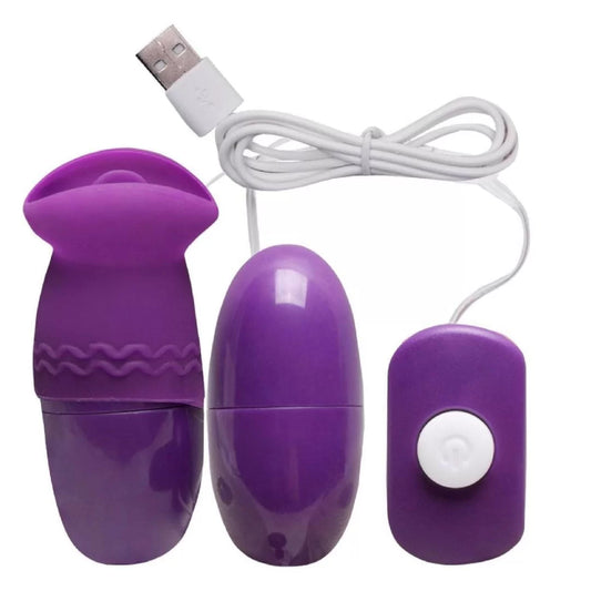 Vibrador Duplo Estimulo